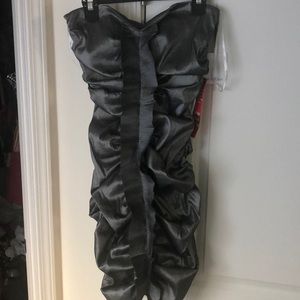New w tag Calvin Klein gunmetal dress size 8